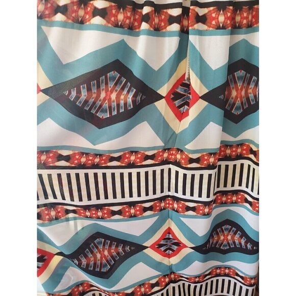 Xoxo Dress‎ Women's Juniors Size Small Tribal Print Maxi Lined Padded Bra NWT - Picture 7 of 14